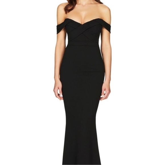 Nookie Camille Off the Shoulder Gown - Picture 2 of 8